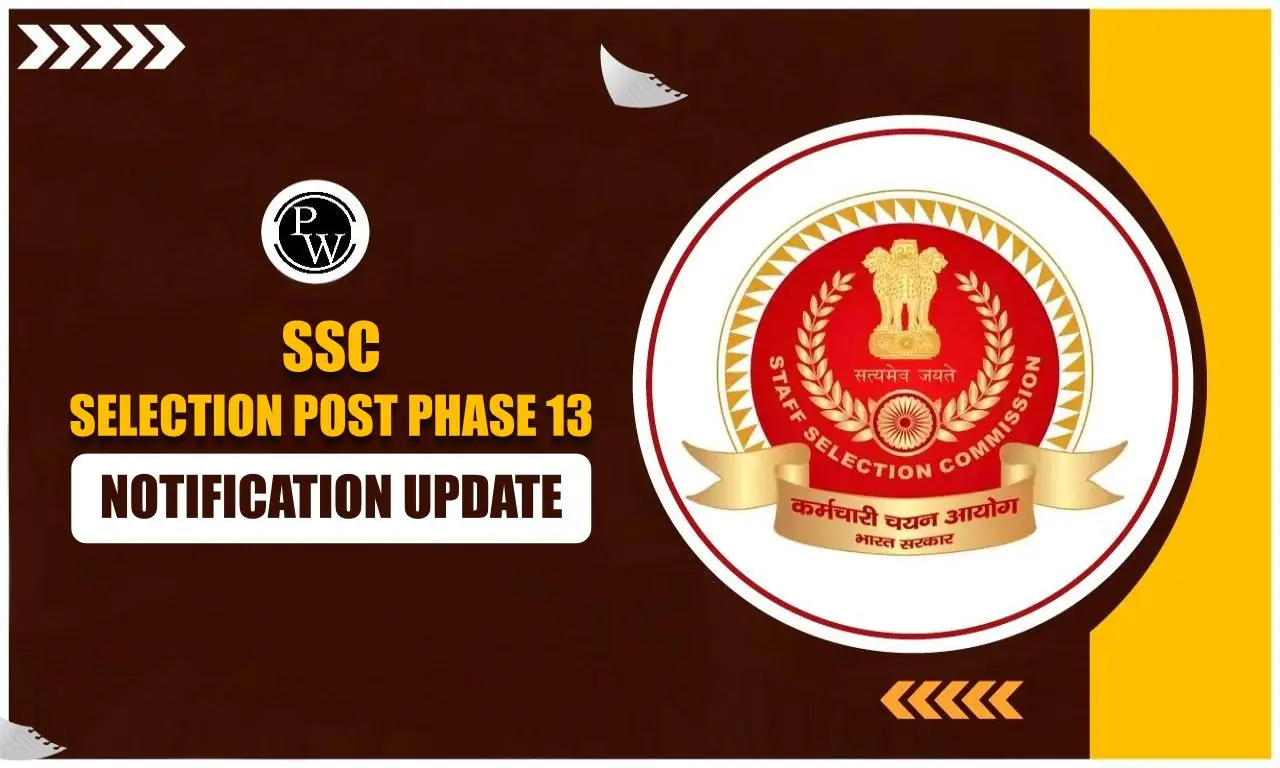 SSC Selection Post Phase 13 Notification 2025 Out for 2423 Vacancies, PDF
